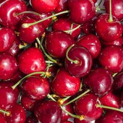 Cherries background