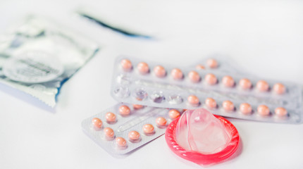 Birth control pill / contraceptive / condom