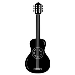 guitar instrument isolated icon vector illustration design