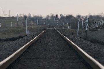 Railway tracks
