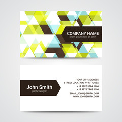Modern business card template