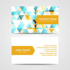 Fototapeta premium Modern business card template