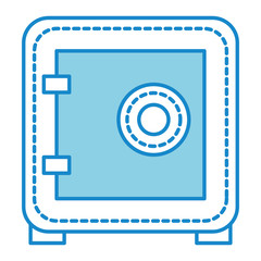safe box isolated icon vector illustration design