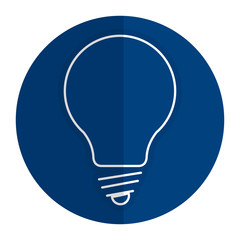 bulb light isolated icon vector illustration design