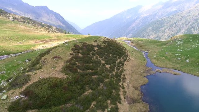 Aerial 4K - Val Tartano - Valtellina (IT) - Laghetti di Porcile
