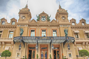 Fototapeta na wymiar Casino Monte-Carlo , Monaco