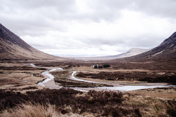 beautiful landscape in scotland - 159843751