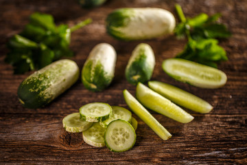 Organic mini cucumbers