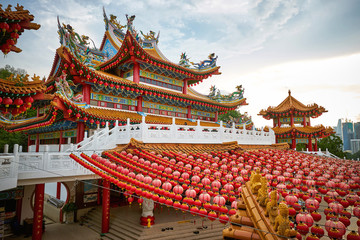 Naklejka premium Thean Hou Temple in Kuala Lumpur