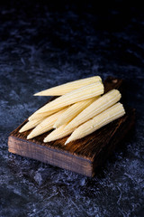 Baby corn cobs