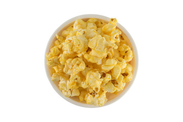 popcorn on isolate background
