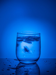 Ecologycal concept. Water preservation, water resources, purification, clear water, water leak. Lifestyle for healthcare