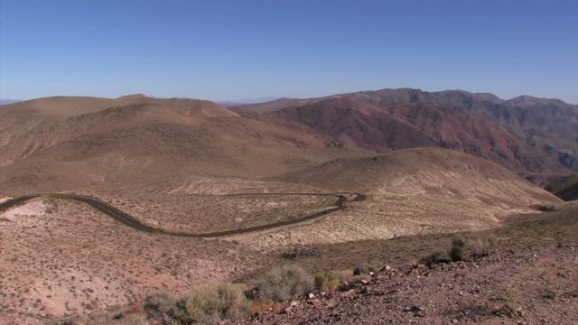 View from Dante's Peak in Death Valley National Park, California, USA