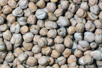 Chickpea seeds (Cicer arietinum)