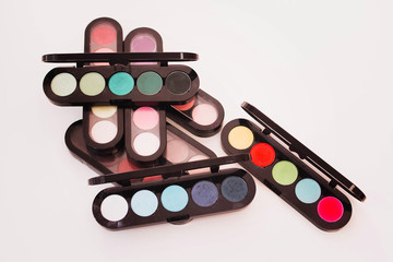 Different makeup palettes