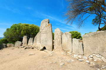 giants tomb of Li Longhi,Sardinia,Italy