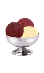 Glace aux trois chocolats