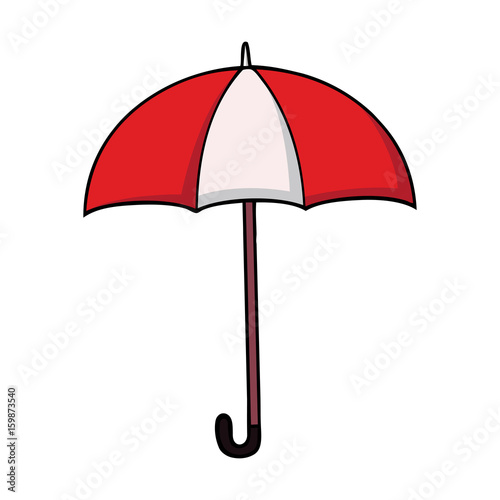 "Red and white striped umbrella" Stock image and royaltyfree vector files on Pic