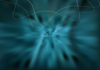 Abstract vector teal background whit design elements, turquoise gradient texture backdrop.