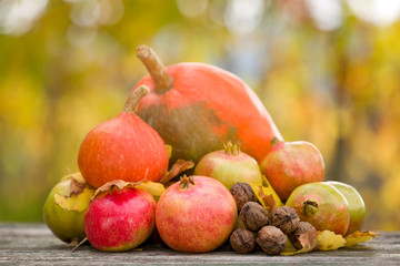 autumn fruits