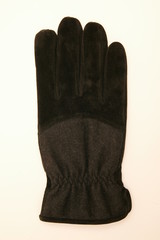 a glove is lying on table