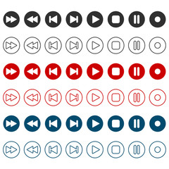 Player buttons