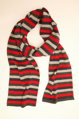  scarf for man with pattern and color, isolated
