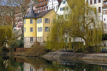 Fototapeta na wymiar Der Hölderlinturm in Tübingen