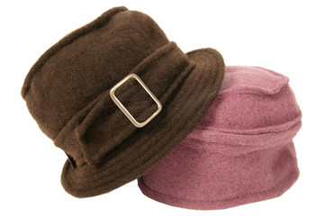 Still life of beautiful women huts,.headdress for the modern woman