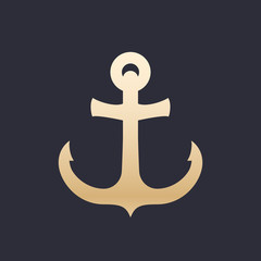 Nautical anchor symbol