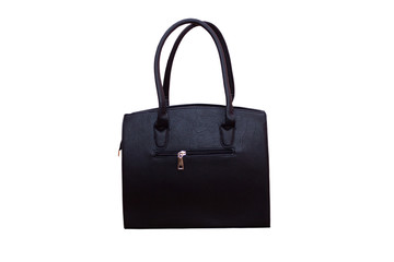 Black bag is isolated