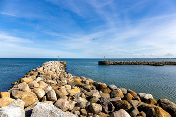 Fototapeta na wymiar Harbor of Aalbæk