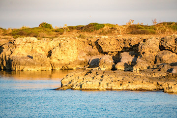 calamosche beach in Sicily Italy in Vendicari natural retreat