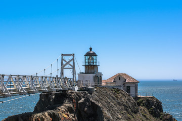 Fototapeta na wymiar Point Bonita Lighthouse, San Francisco, California