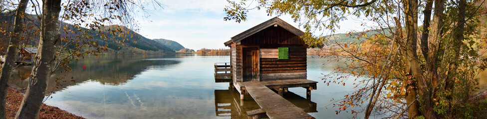 Hütte am See 