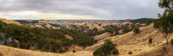 Murchison Gap Lookout in Australia near Melbourne