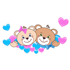 Teddy bear with heart