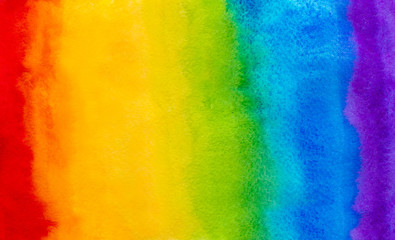 seamless rainbow spectrum watercolor paint splash . illustration for design textile, wedding...