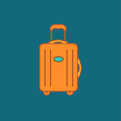luggage modern icon