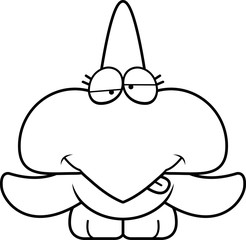 Cartoon Goofy Pterodactyl