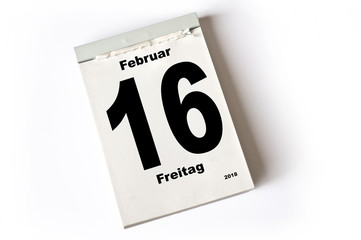 16. Februar 2018