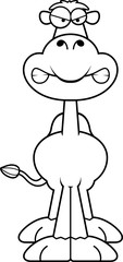 Angry Cartoon Camel