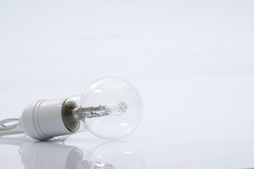 Light bulbs. Idea coceptual