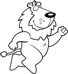 Lion Jumping