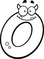 Letter O Monster