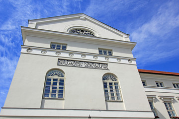 Obraz premium Wismar: Klassizistisches Rathaus (1819, Mecklenburg-Vorpommern)