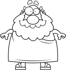 Greek Philosopher Smiling