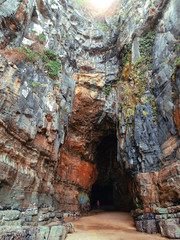 Cathedral Caves.