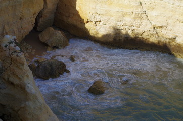 Hiking trail of the Sete Vales (seven valleys) in Lagoa. Algarve, Portugal