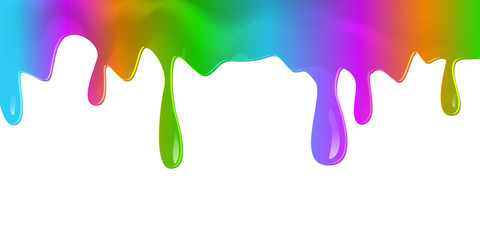 colorful wild color splash